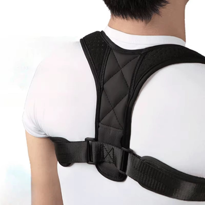 Adjustable Posture Corrector Back Brace Comfortable Posture Trainer for Spinal Alignment & Posture Support Humpback Straightener